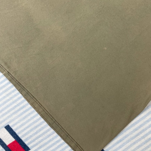 Vintage distressed Nike embroidered swoosh tan short sleeve tee shirt - Picture 9 of 16